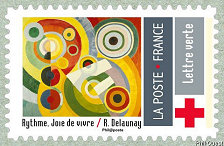 Image du timbre Avec Robert Delaunay - Rythme, Joie de vivre-Timbre 9
