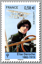 Image du timbre Élise Deroche 1886-1919