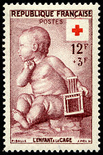 Image du timbre L´Enfant à la cage