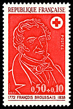 Image du timbre François Broussais 1772-1839