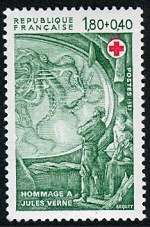 Image du timbre Hommage à Jules Verne«20.000 lieues sous les mers»