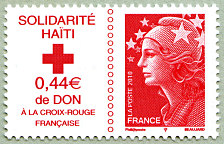 Image du timbre Solidarité Haïti