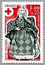 Image du timbre Santon provençal - la guérisseuse