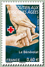 Image du timbre Soutien aux personnes âgées