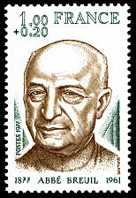 Image du timbre Abbé Henri Breuil 1877-1961