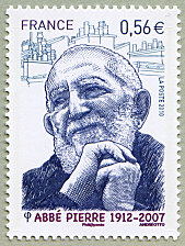 Image du timbre Abbé Pierre 1912-2007