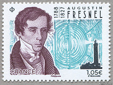 Image du timbre Augustin Fresnel  1788 - 1827