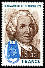 Image du timbre Maréchal Ladislas de Bercheny 1689-1778