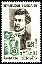 Image du timbre Aristide Bergès 1833-1904