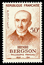 Image du timbre Henri Bergson-Philosophe français 1859-1941