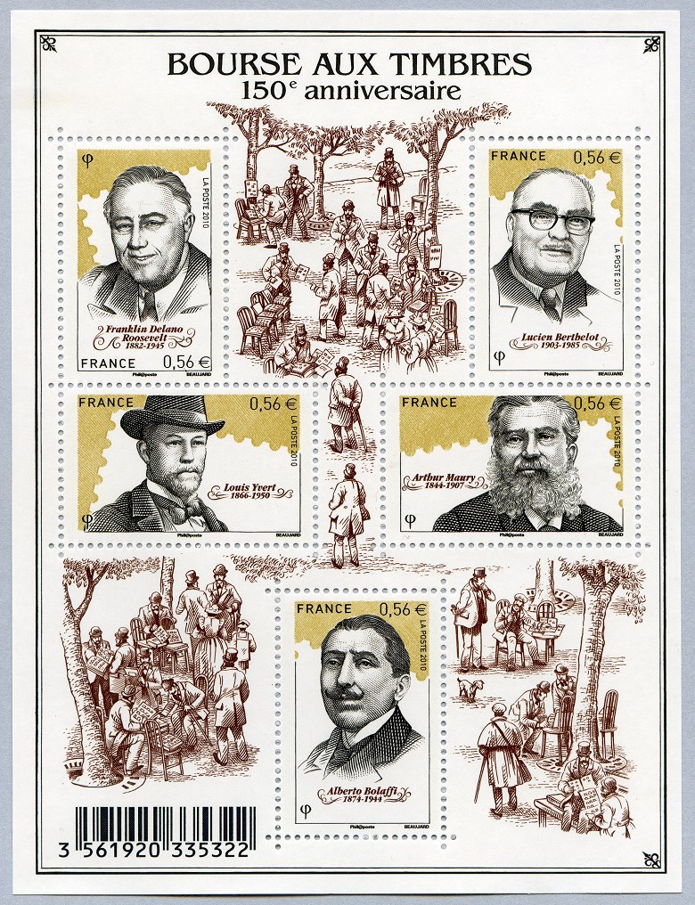 Image du timbre Bourse aux timbres 150ème anniversaire