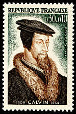 Image du timbre Calvin 1509-1564
