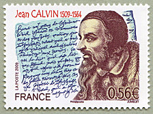 Image du timbre Jean Calvin 1509-1564