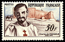Image du timbre Charles de Foucauld 1858-1916