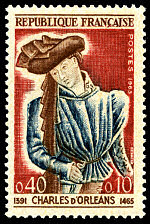 Image du timbre Charles d'Orleans 1394-1465