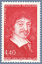 Image du timbre René Descartes 1596-1650