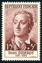 Image du timbre Denis Diderot1715 - 1784