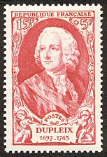 Image du timbre Dupleix 1697-1763