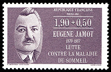 Image du timbre Eugène Jamot 1879-1937-Lutte contre la maladie du sommeil