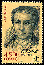 Image du timbre Frédéric Ozanam 1813-1853