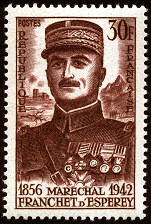 Image du timbre Maréchal Franchet d´Esperey 1856-1942