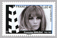 Image du timbre Françoise Dorléac  1942-1967