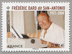 Image du timbre Frédéric DARD dit SAN-ANTONIO 1921-2000