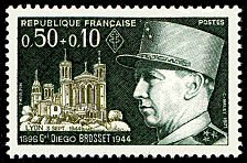 Image du timbre Général Diego Brosset 1898-1944