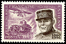 Image du timbre Général Estienne 1860-1936