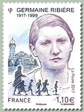Image du timbre Germaine Ribière 1917-1999