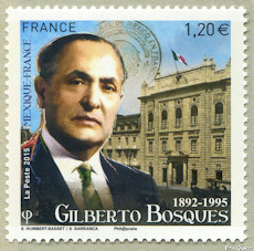 Image du timbre Gilberto Bosques 1892-1995 - Timbre à 1,20 €