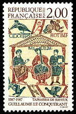 Image du timbre 1087 - 1987 Tapisseries de BayeuxGuillaume le Conquérant 