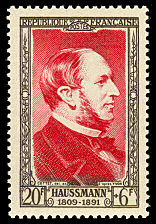 Image du timbre Haussmann 1809 - 1891
