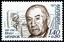 Image du timbre Henri Mondor 1885-1962