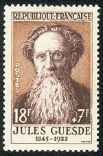 Image du timbre Jules Guesde 1845-1922