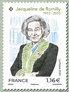 Image du timbre Jacqueline de Romilly 1913 - 2010