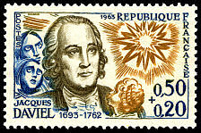 Image du timbre Jacques Daviel 1693-1763