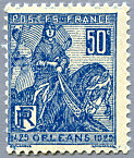 Image du timbre Jeanne  d´Arc-5ème centenaire de la délivrance d´Orléans-1429-1929