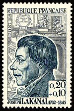 Image du timbre Joseph Lakanal 1762-1845