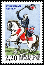 Image du timbre Kellermann 1735-1820