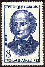 Image du timbre Joseph-Louis Lagrange  1736-1813