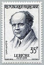 Image du timbre René Leriche 1879-1955