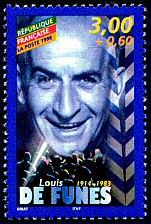 Image du timbre Louis de Funès 1914-1983