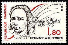 Image du timbre Louise Michel 1830-1905