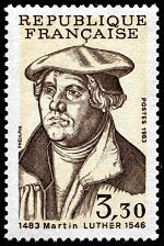 Image du timbre Martin Luther 1483-1546