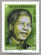 Image du timbre Nelson Mandela  1918-2013