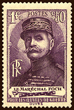 Image du timbre Maréchal Foch