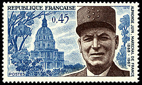 Image du timbre Alphonse Juin - Maréchal de France 1888 - 1967