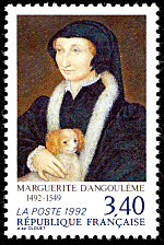 Image du timbre Marguerite d'Angoulême 1492-1549