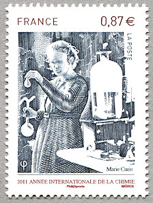 Image du timbre Marie Curie